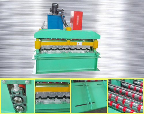 Popular Corrugated Steel Roofing Sheet Roll Forming Machine (LDG-1041)