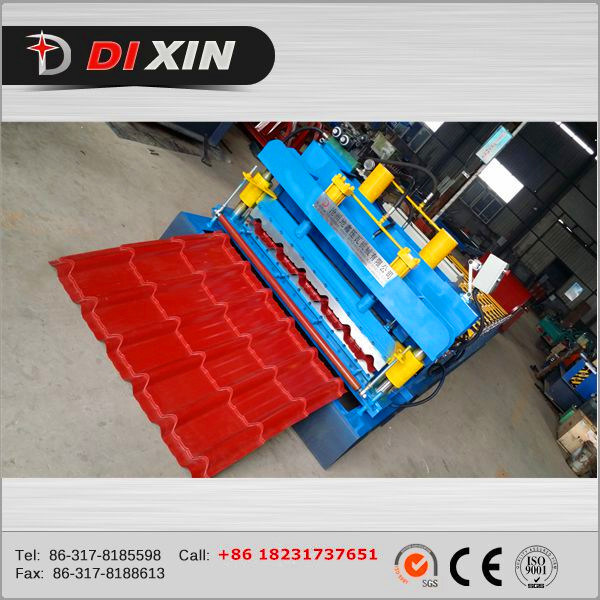 Glazed Roll Forming Machinery Roof Tiles Making Machine