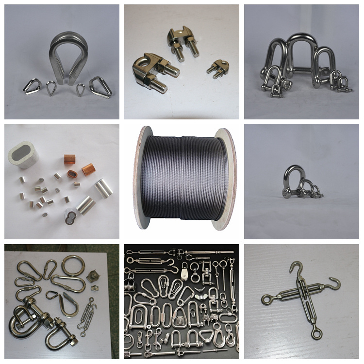 Cuerda de alambre de acero inoxidable Stainless Steel Wire Rope