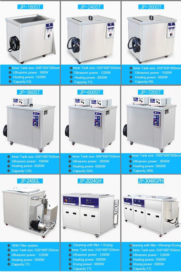 Multi Tank Ultrasonic Cleaner for Production Process Cleaning