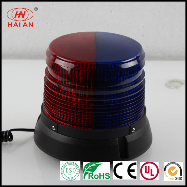 LED Warning Strobe Beacon Light/Traffic Emergency Signal Beacon for Police/Red Blue Security Alarm Rotator Lamp for Sale