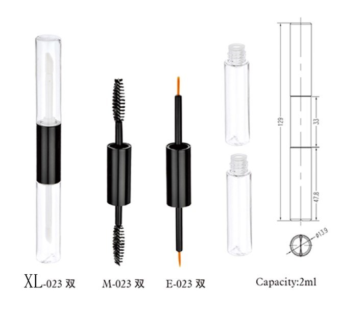 Luxury Makeup Packaging Magnetic Matte Mascara Plastic Tube for Makeup