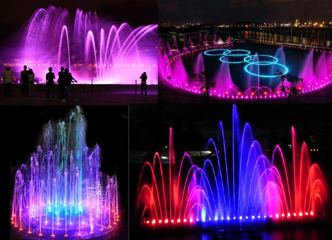 High Power 36W-60W IP68 LED Underwater Fountain Spotlight