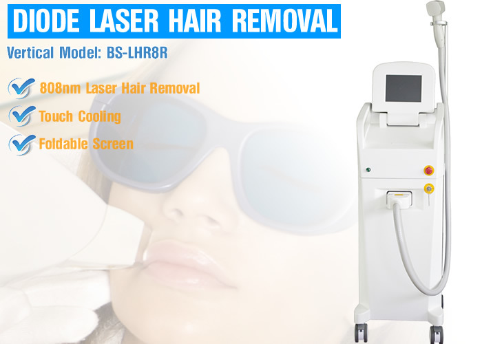 Body Beauty Equipment 600W Portable 808nm Diode Laser Hair Removal Machine