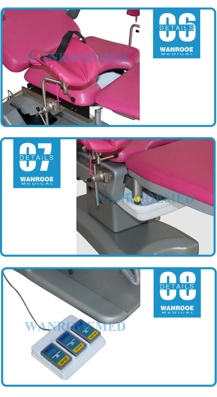 a-S102c Hospital Equipment Suppliers Stirrups Compatible with Opertaing Delivery Bed