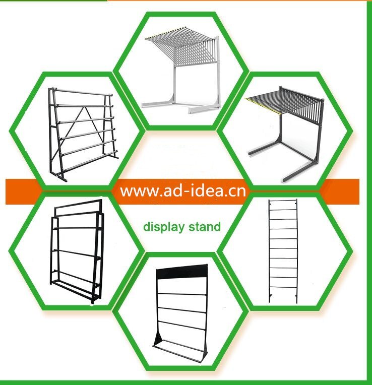 Lubricant Oil Wire Display Shelves Display Stand