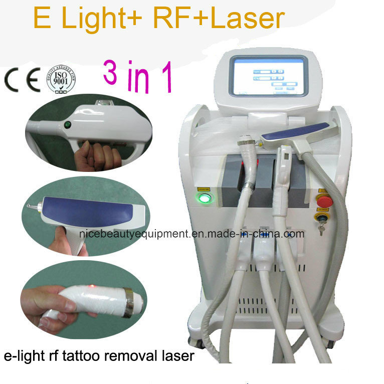 E-Light IPL RF ND: YAG Laser Beauty Skin Equipment