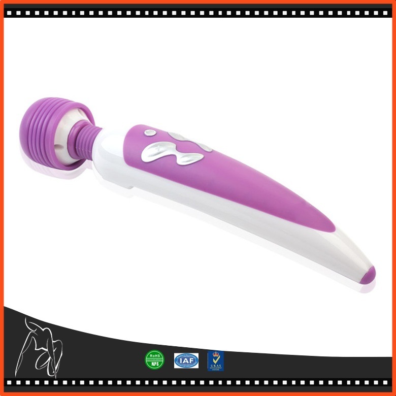 Waterproof Vibrator Super Powerful Pulse Vibration Wand Massager Female