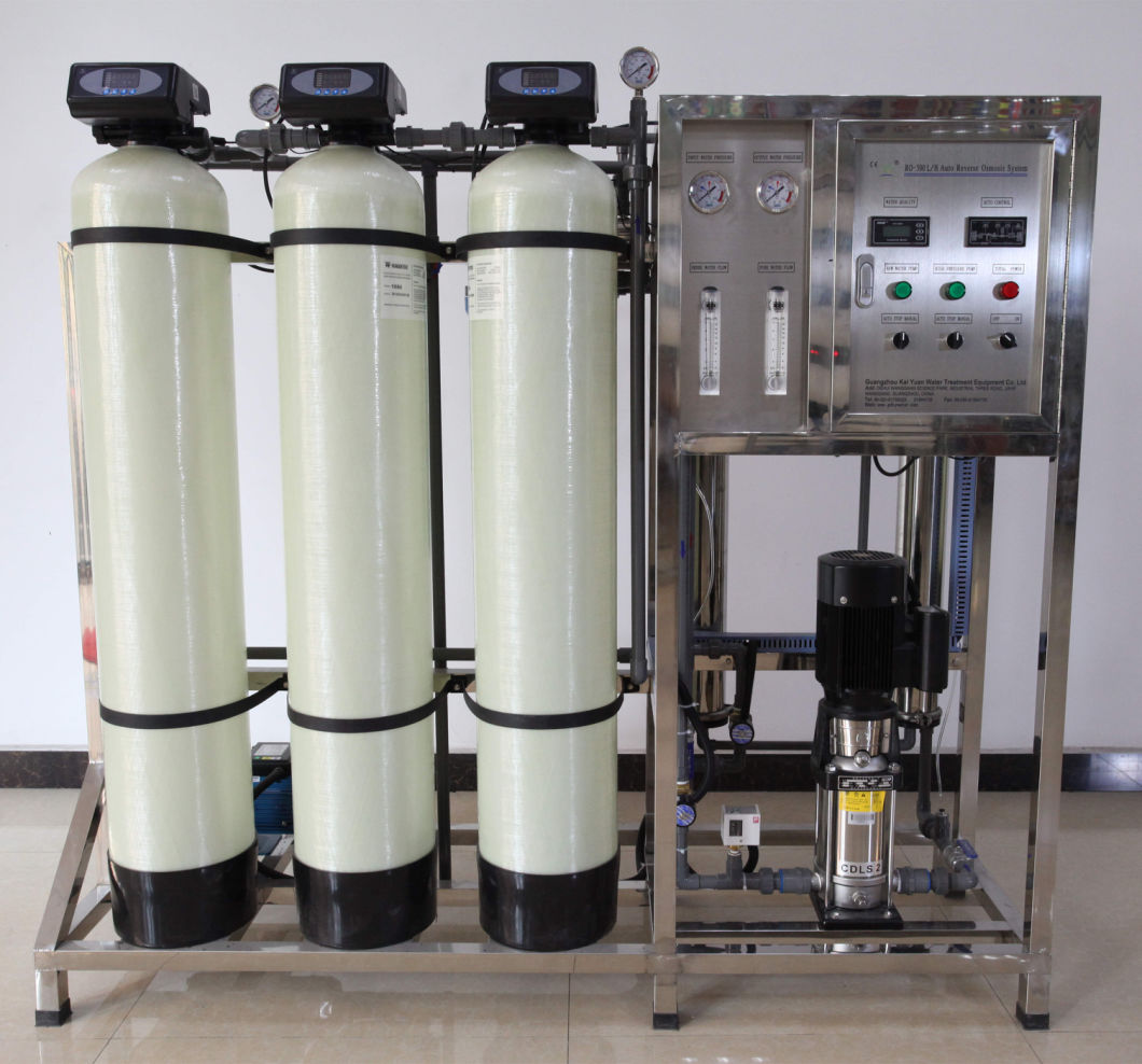 RO Filter Drinking Borehole Salty Water Purifying Treatment Equipment (500LPH)