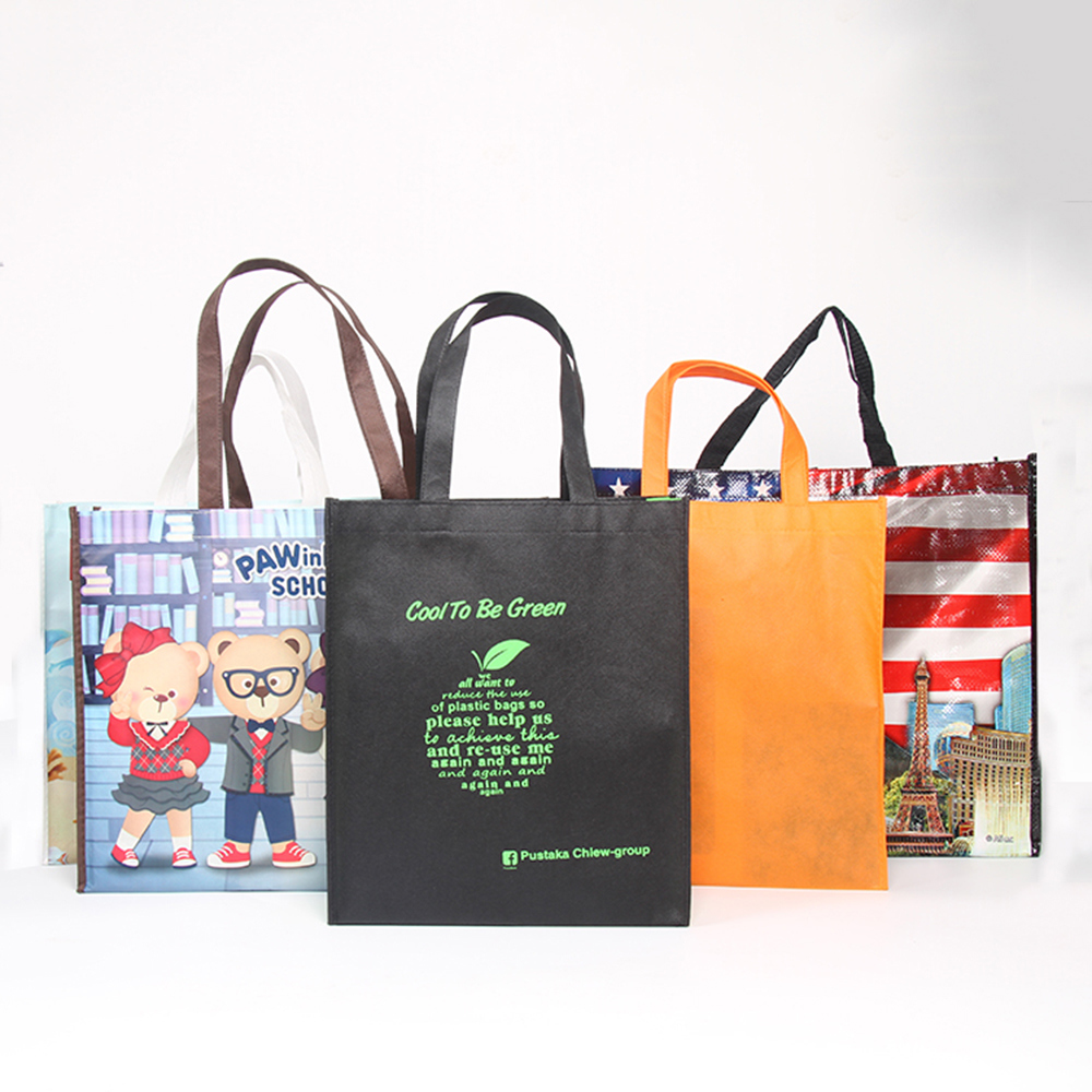 Custom Printed Non Woven Polypropylene Tote Bag