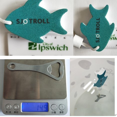 Customized EVA Floating Rubber Key Chain for Promotion Gifts