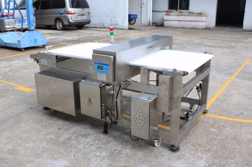 Metal Detector with Conveyor Belt for Food Safety Inspection