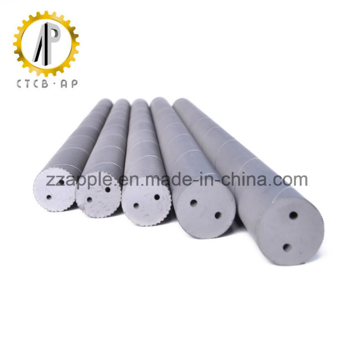 Extruded Solid Tungsten Carbide Rods with Thread Holes