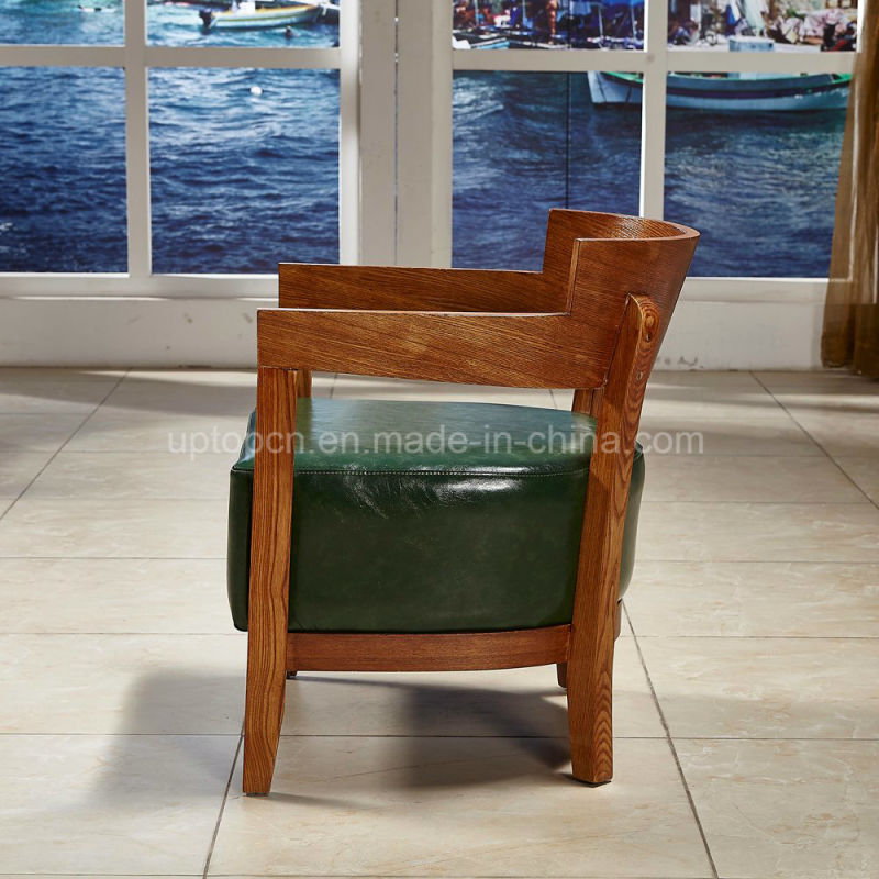 Lounge Wooden Cafe Dining Chair with Armrest (SP-HC061)