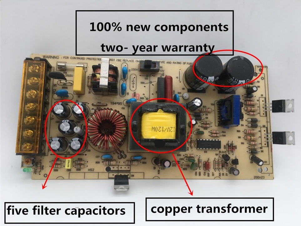 8.3A 100W 12V Switching Power Supply for LED Light 5V/12V/24V SMPS