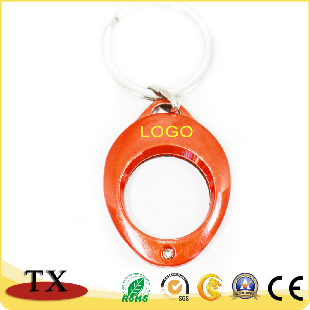 Personalized Zinc Alloy Metal Coin Key Chain