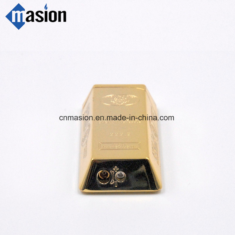 Gold Brick Shape Gas Cigarette Lighter (TL-4)