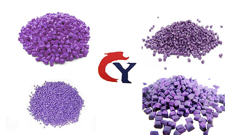 Purple Calcium Carbonate Plastic Filler Masterbatch