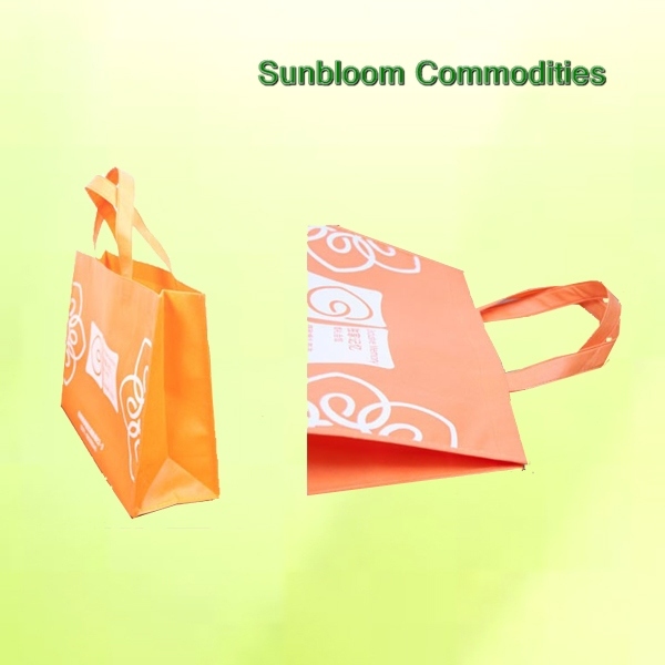 Custom High Quality Promotional Advertising Garment Bag Nonwoven Shopping Bag