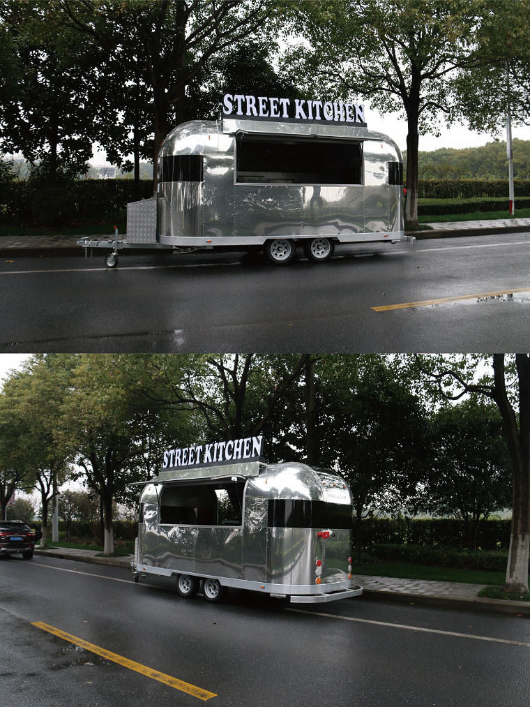 New Style High Quality Mobile Food Trailer Catering Van