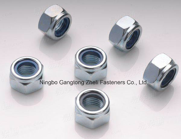 DIN985 Nylon Lock Nuts with Grade 2