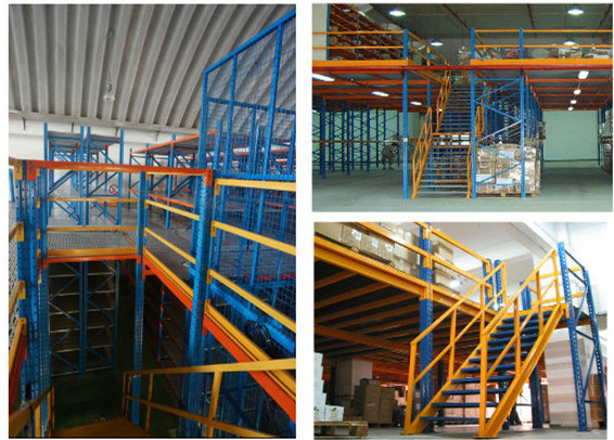 Multi Level Storage Rack Modular Rack Supported Mezzanine Racking