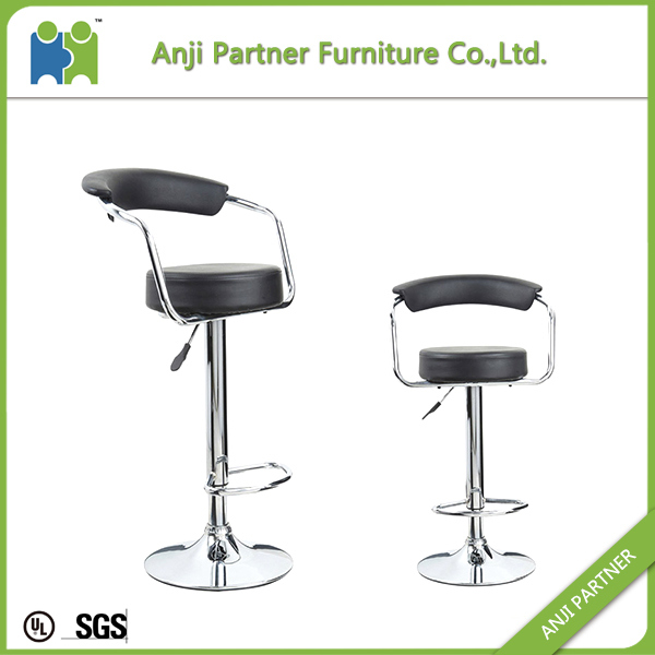 (Alvin) PU Leather with Foam Inside Bar Chair