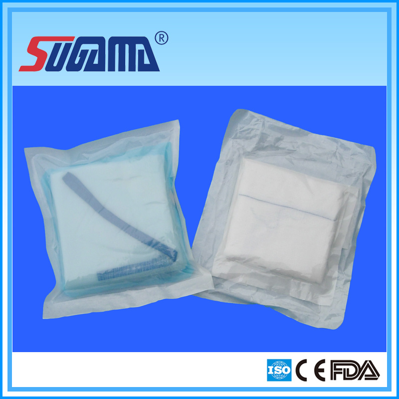 CE Standard Surgical Absorbent X-ray and Barium Lap Sponge