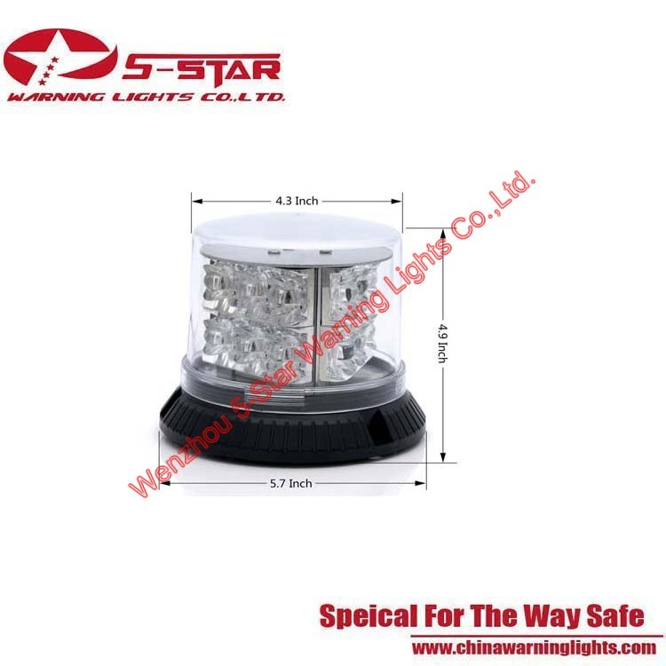 3W Strobe Flashing Police Roof Amber Beacon