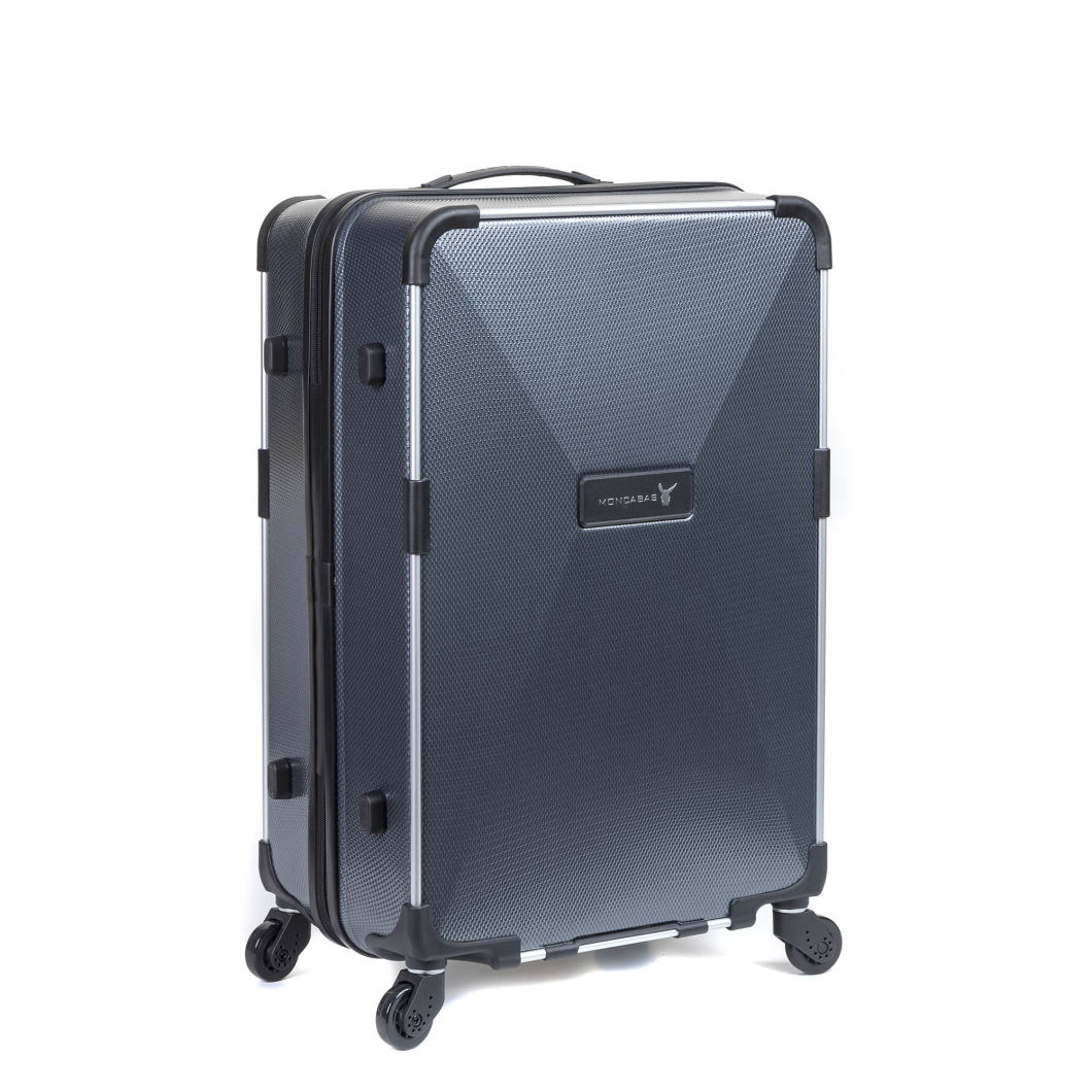 2018 New Design Good Quality PC+ Aluminium Alloy Trolley Luggage