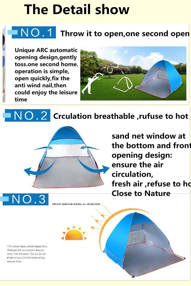 Wholesale Double Layers Double Tent Waterproof Camping Family Tent