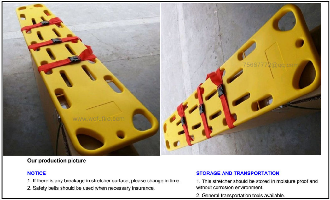 Spinal Cord Board Folding Stretcher