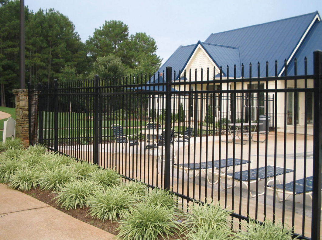 Garden Metal Wrought Iron Fencing Panel