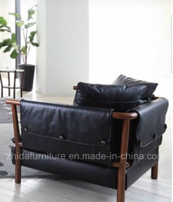 High End Modern Living Room Leather Sofa