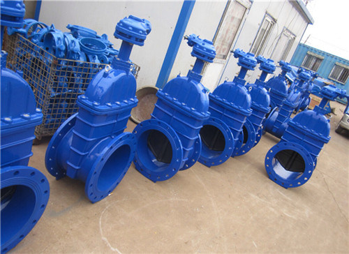 BS5163 Pn16 Ggg50 Cast Iron Non-Rising Stem Type Gate Valve