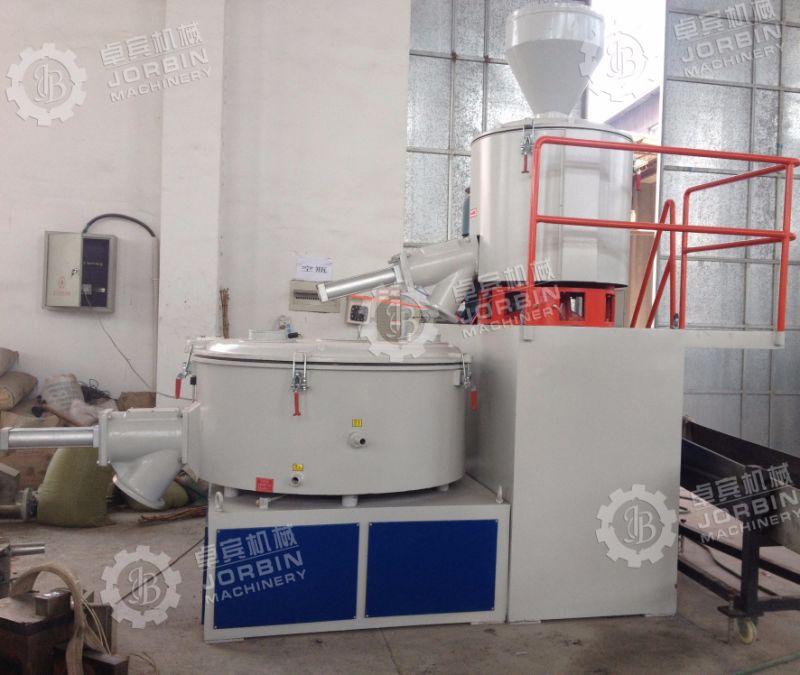 Plastic High Speed Mixer Group with Horizontal Way