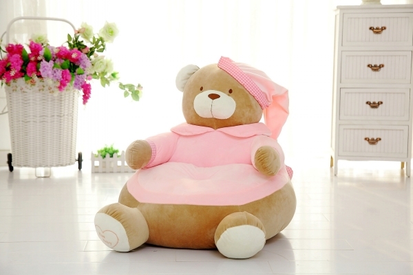 Teddy Bear Tatami Plush Sitting Sofa Chair for Kids