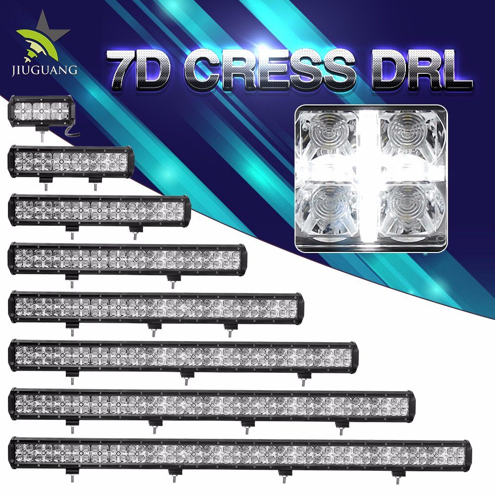 Wholesale Dual Row 36W Cross 7inch LED Light Bar