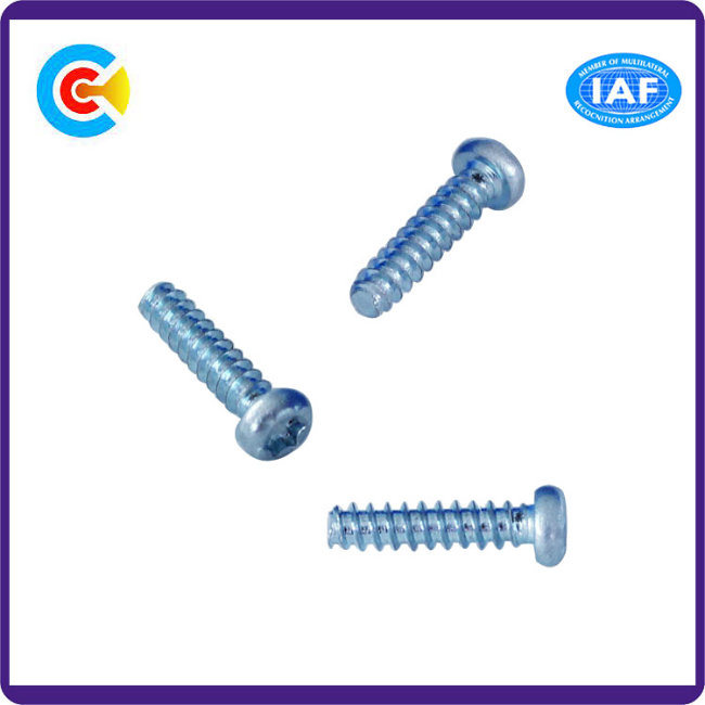 DIN/ANSI/BS/JIS Carbon-Steel/Stainless-Steel Plum Tail GB Pan Horizontal Self Drilling/Tapping Screw for Car/Building