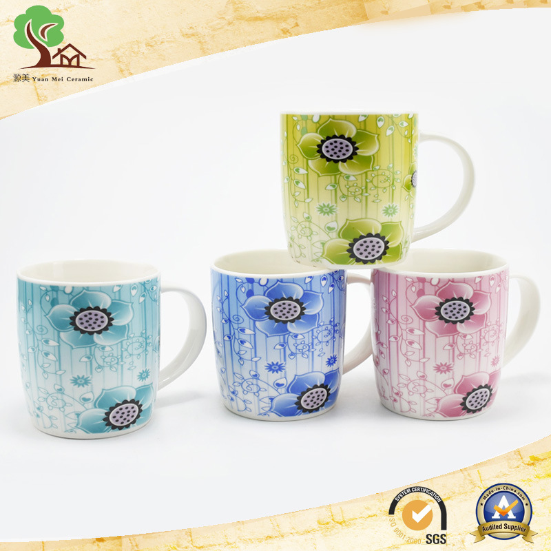 330ml Dream Ceramic Cup Customized Printed Logo in Coffee Mug