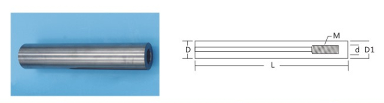 Internal Threaded Tungsten Carbide Rods with SGS