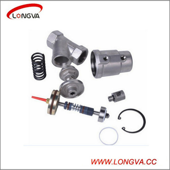 Sanitary Stainless Steel Pneumatic Angle Seat Valve