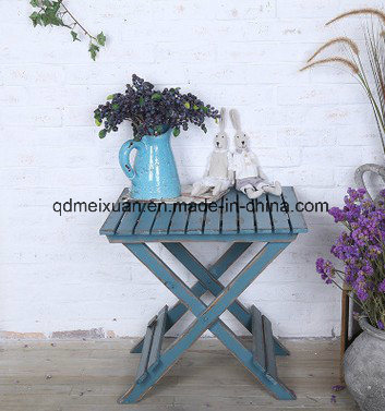 Hot Mediterranean Style Folding Square Table Simple Portable Multi-Function Table Spot Custom Shops (M-X3306)