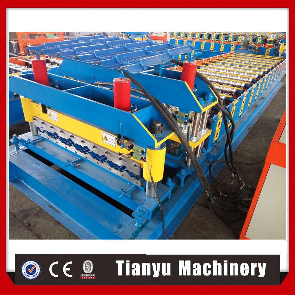 New Style Metal Roof Glazed Tile Roll Forming Machine