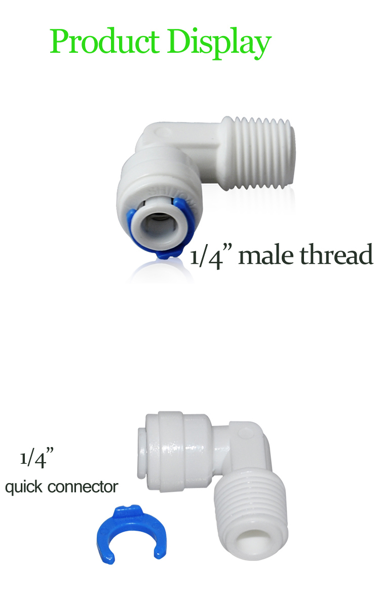 1/4 Inch Quick Connector Fitting for Water Filter