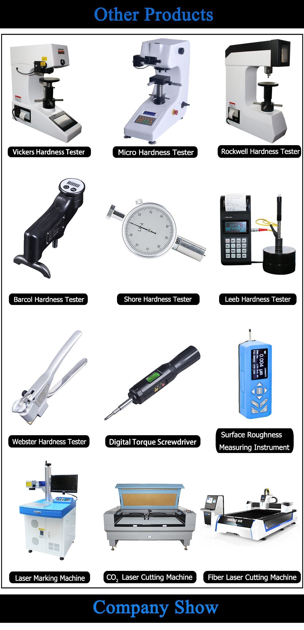 Digital Display Vickers Hardness Tester for Metal Glass Ceramics