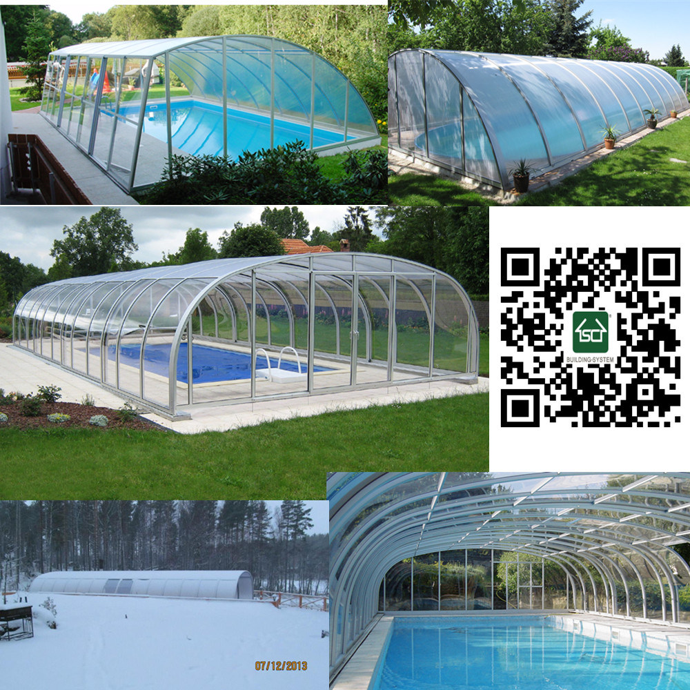 Winter Swimming Pool Cover with Snow Loading