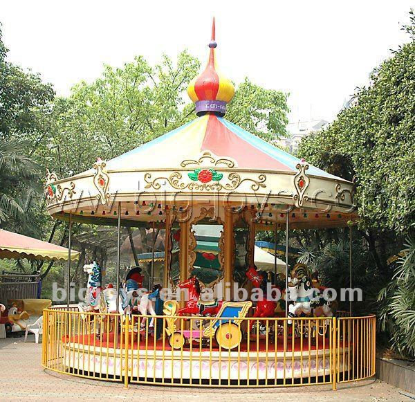 Family Pop Merry Go Round Horse for Sale (BJ-KY25)