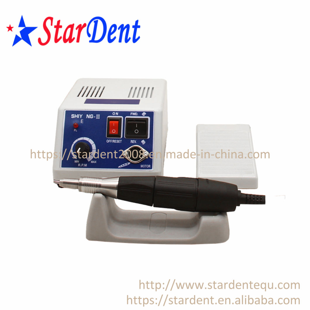 Marathon 3 Dental Lab Micro Motor for China Made Handpiece Sde-H35sp1