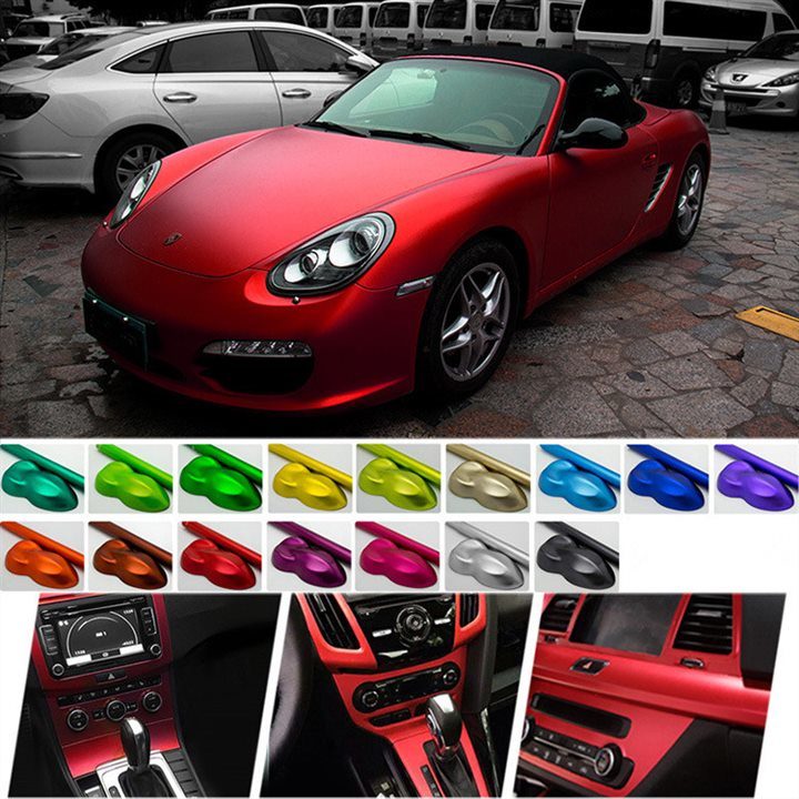 Stylish Colorful PVC Cars Wrapping Film
